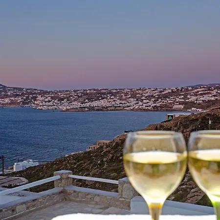 Tatil Evi Biancarosa With Amazing Views! Mykonos Town