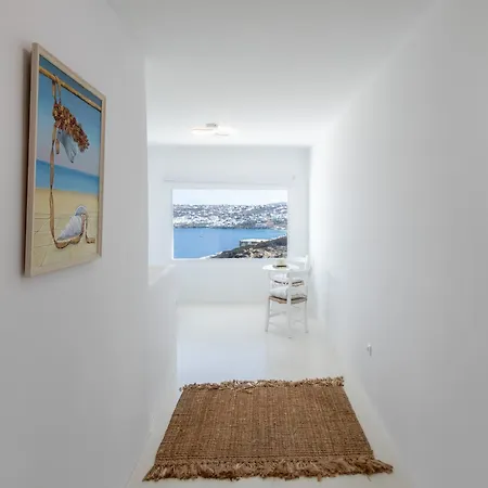 בית נופש Biancarosa With Amazing Views! Mykonos Town