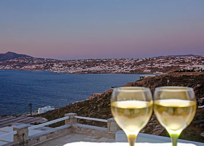 Feriehus Biancarosa With Amazing Views! Mykonos Town